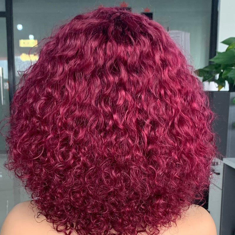 Brazilian Human Hair,density 180% 12 inches