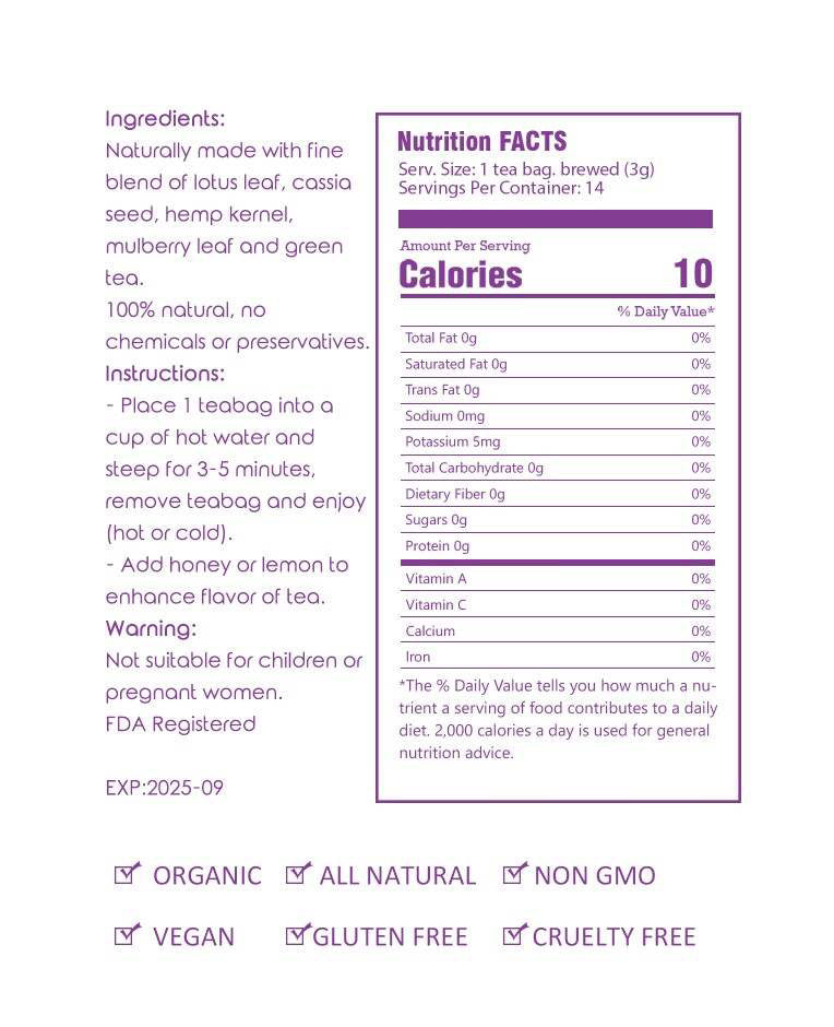 28 Day Detox Tea