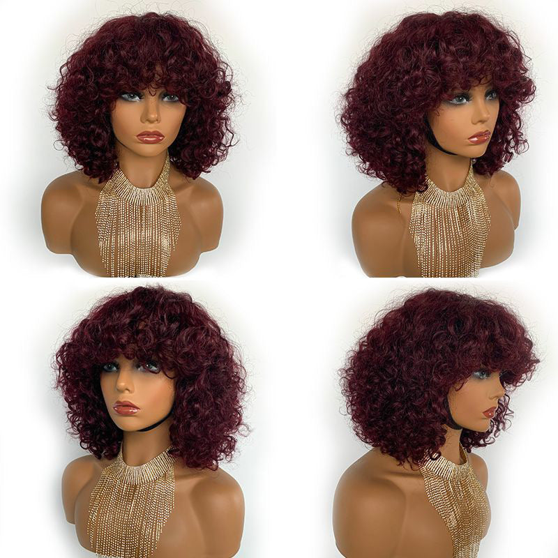 Brazilian Human Hair,density 180% 12 inches