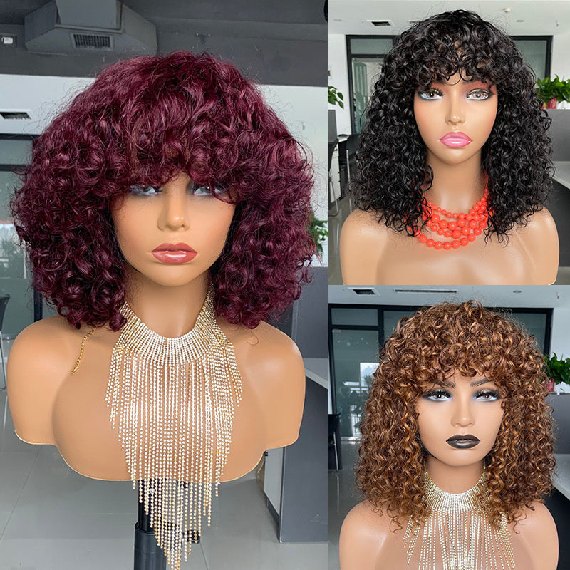 Brazilian Human Hair,density 180% 12 inches