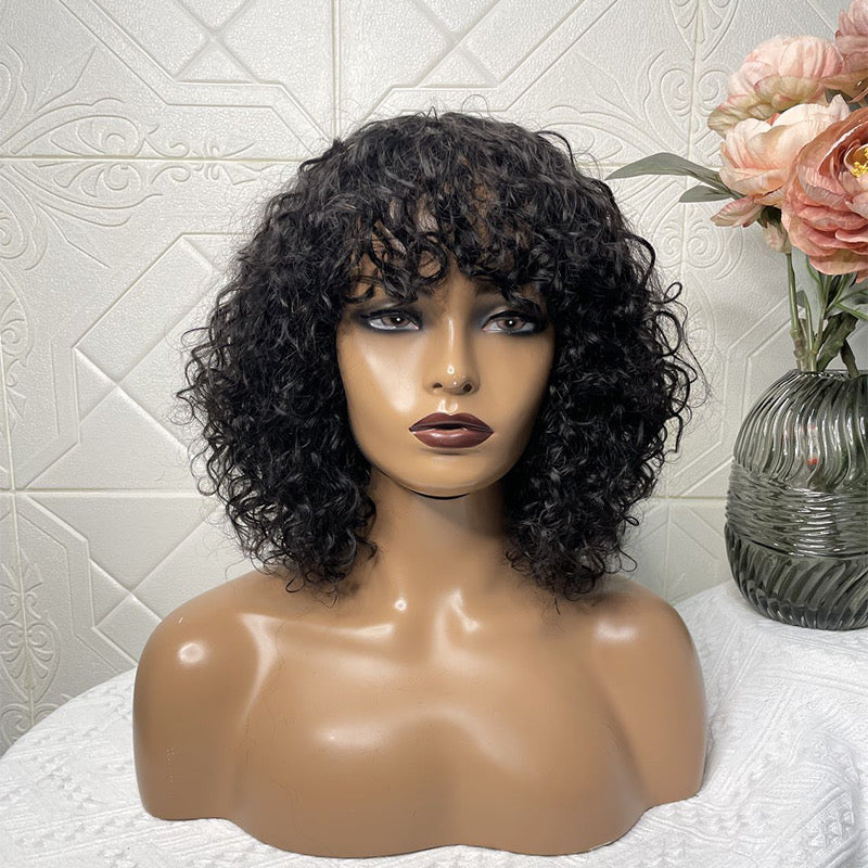 Brazilian Human Hair,density 180% 12 inches