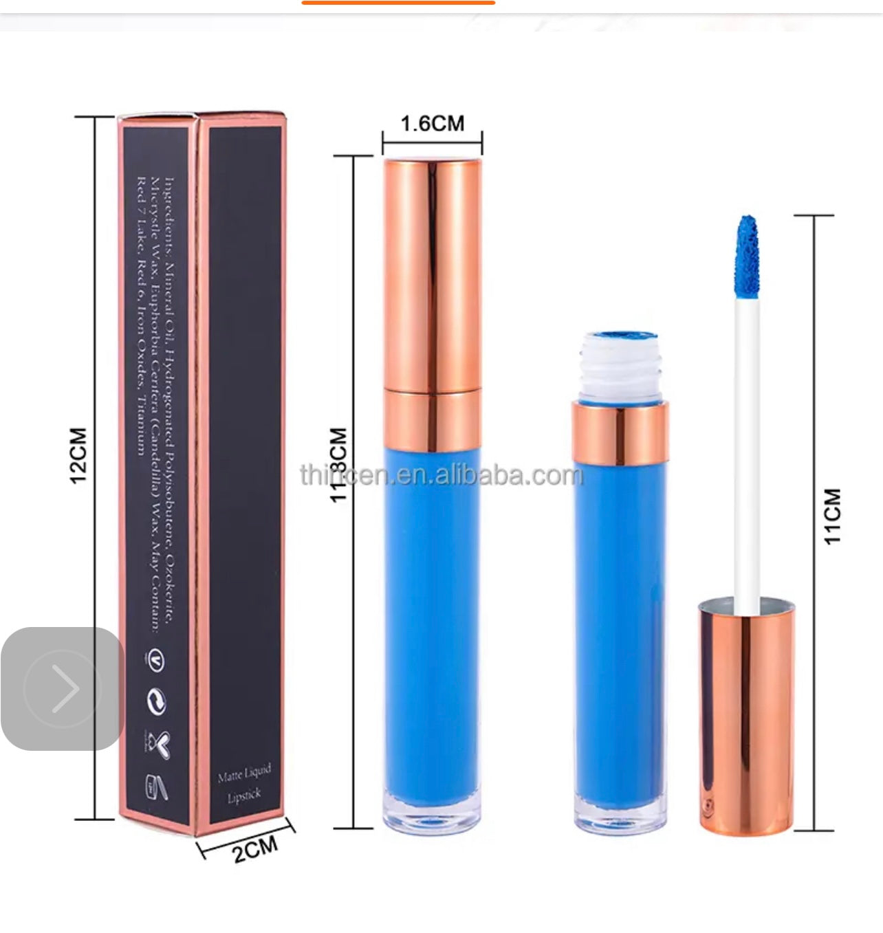 Matte waterproof Lipstick