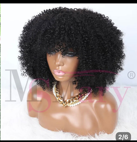 Afro Kinky Curly, 250% density Indian Remy  100% human hair