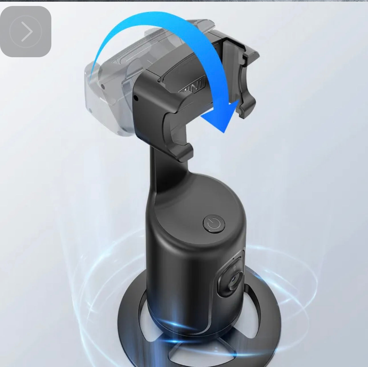 Phone Holder 360 Degrees Auto Face Tracking Desktops