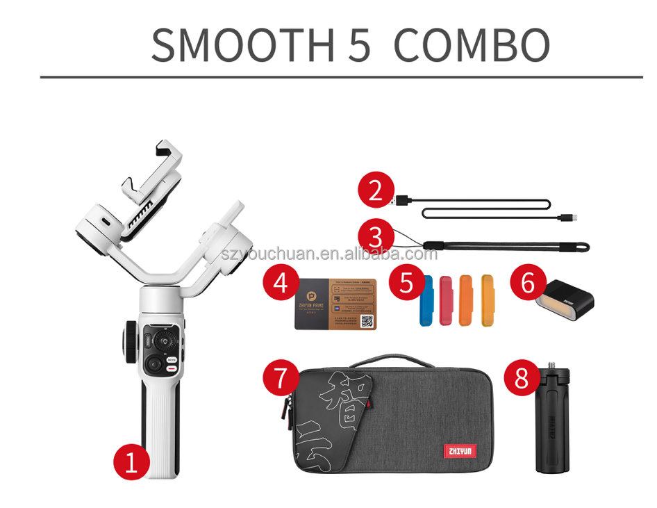 ZHIYUN Smooth 5S Combo