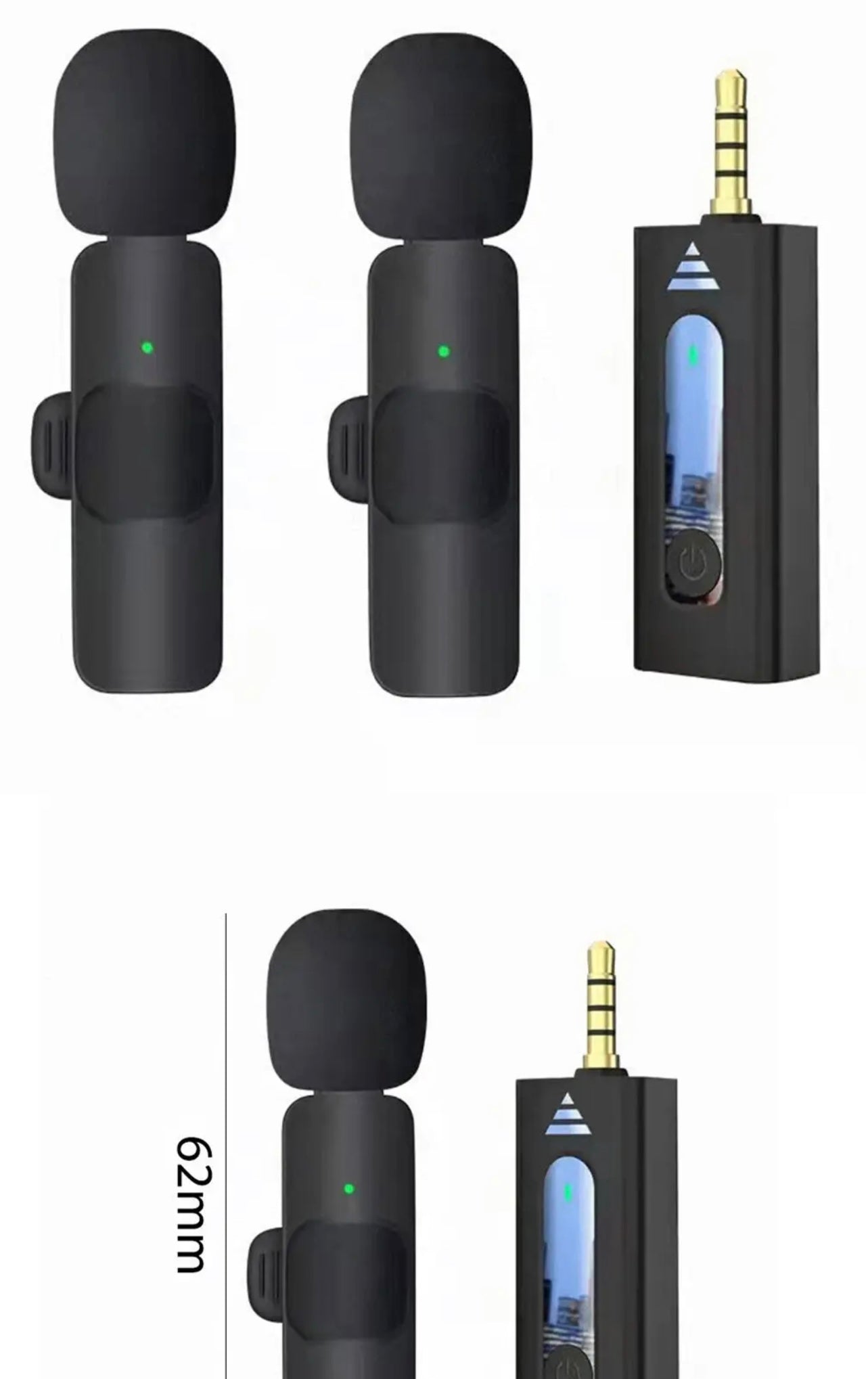 K35 wireless mini microphone