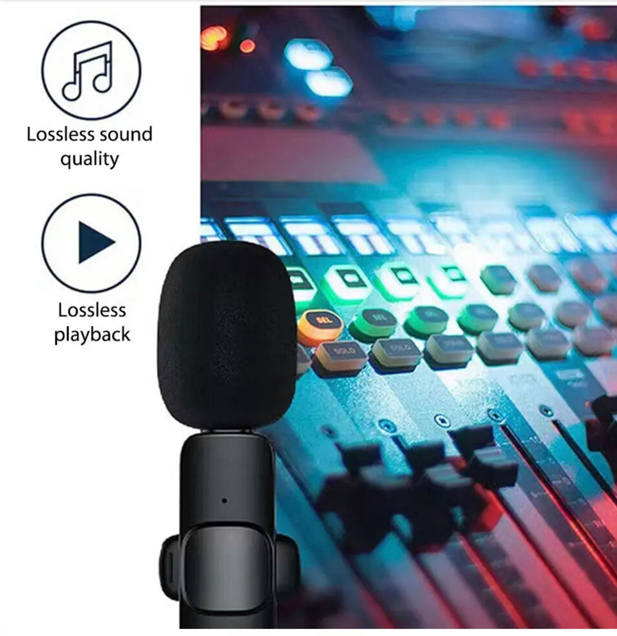 K35 wireless mini microphone