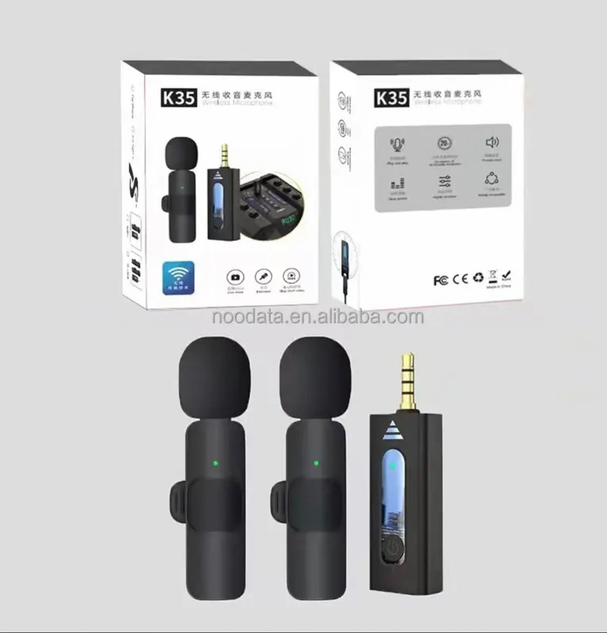 K35 wireless mini microphone