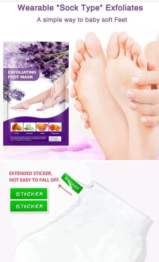 Exfoliating Foot mask