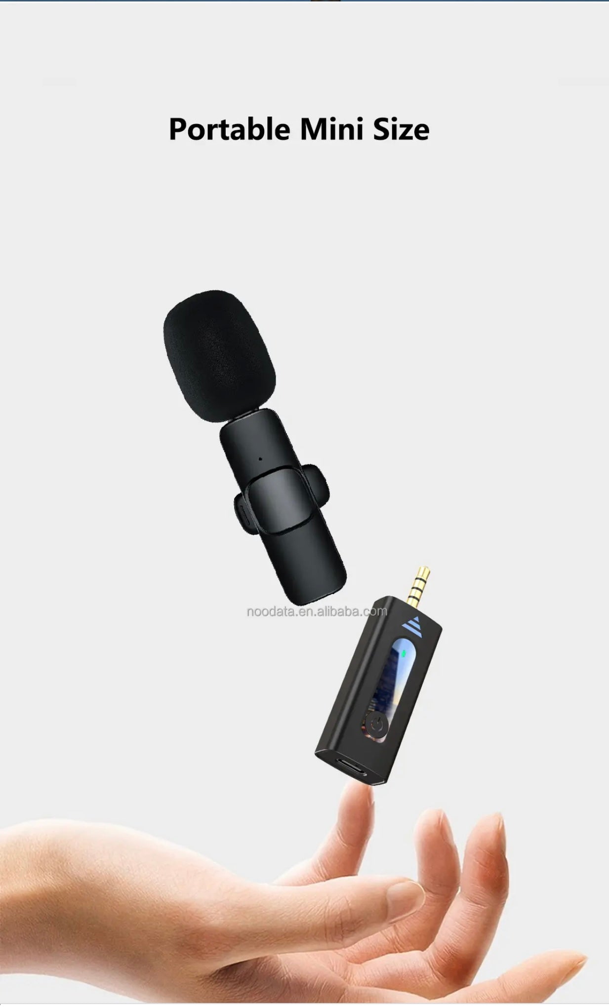 K35 wireless mini microphone