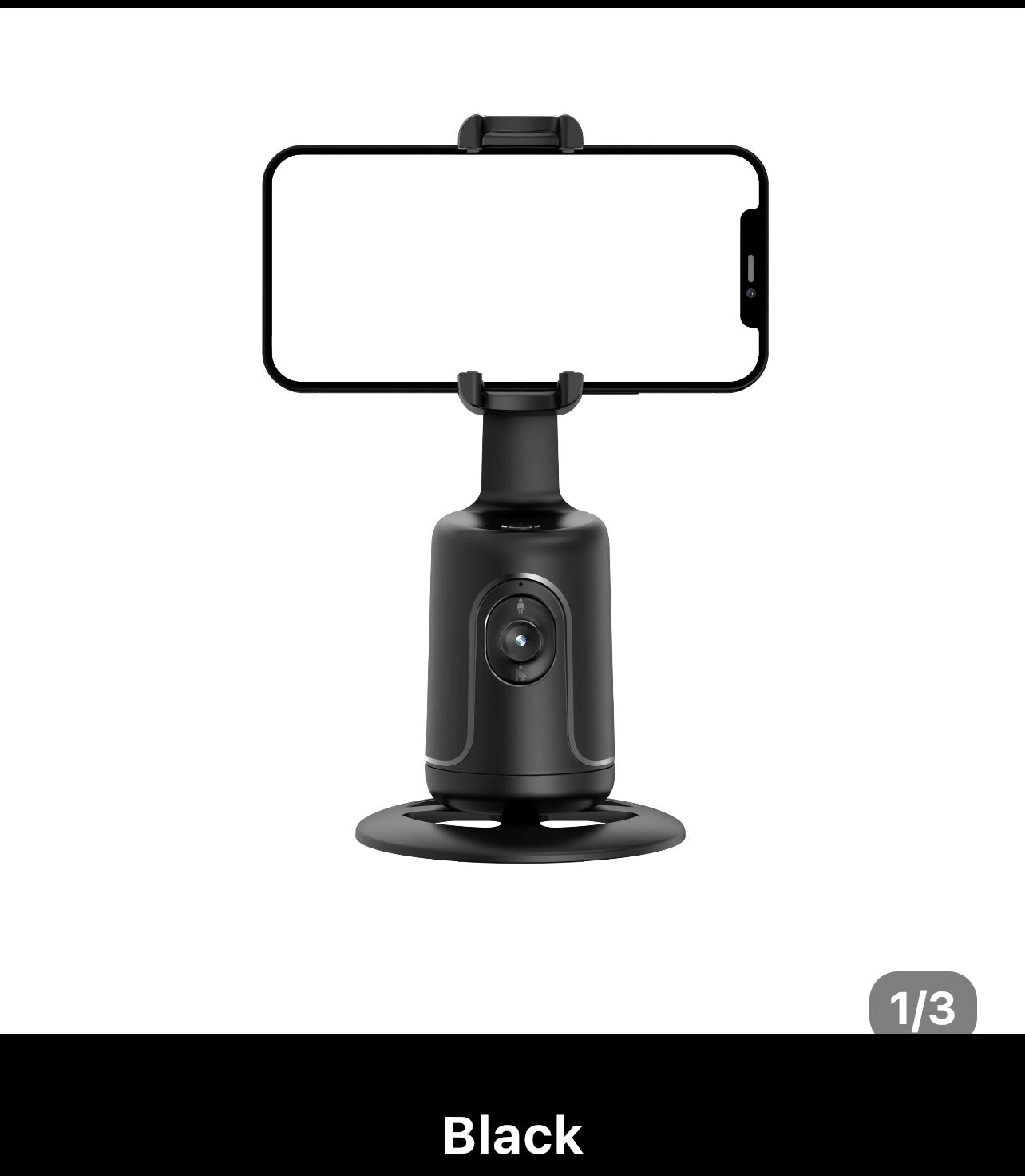 Phone Holder 360 Degrees Auto Face Tracking Desktops