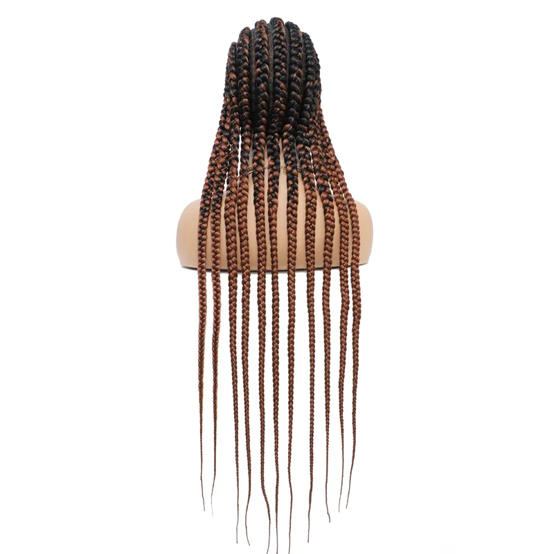 Cornrow box braids wigs